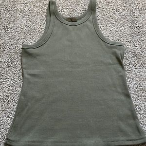 Nuuds Tank Top olive green